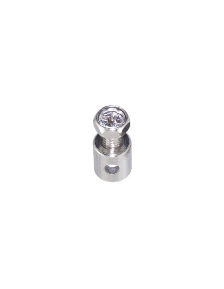 Brake Cable Bolt Adjuster 8x9mm Chrome.